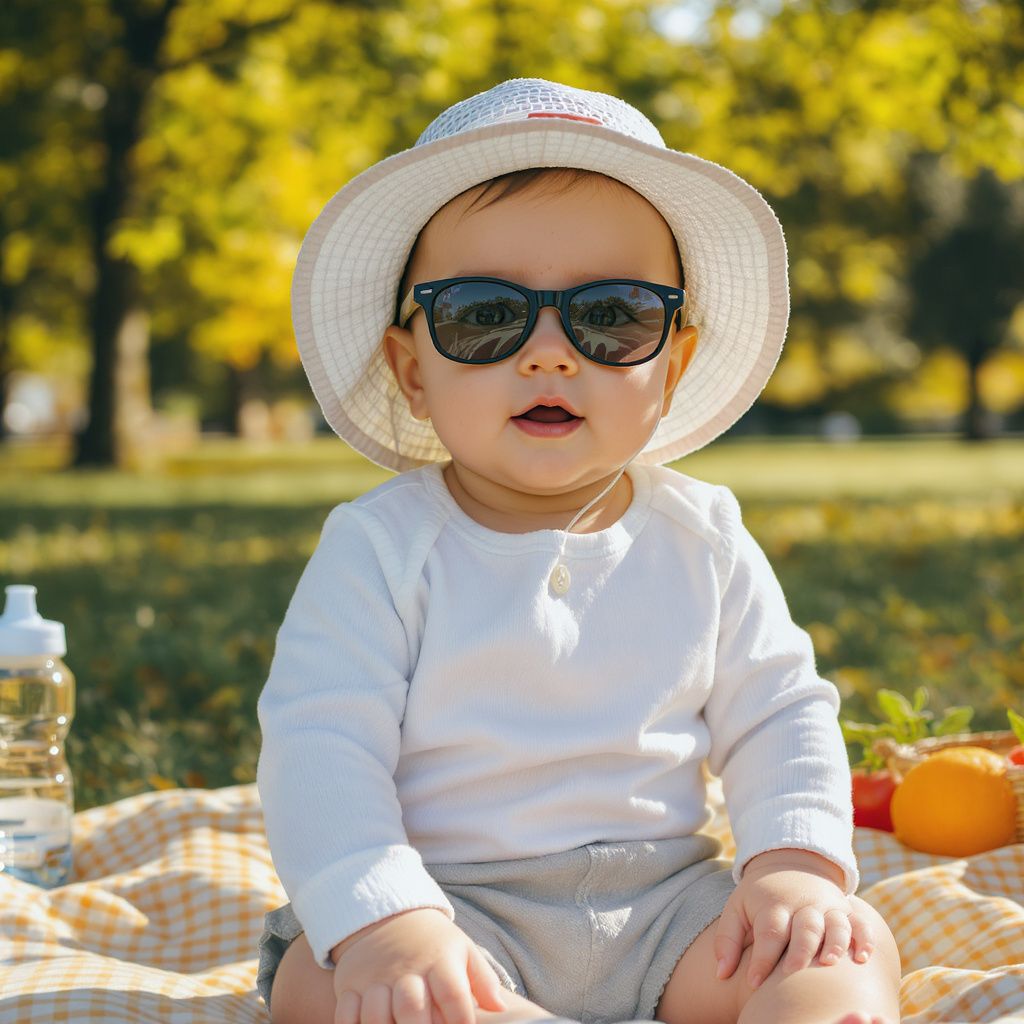 Quels vêtements pour bébé à 25°C lors des sorties et quelles précautions au soleil ?